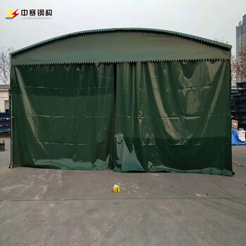 西安推拉雨棚厂家活动雨棚定制移动夜市防雨棚折叠式仓储帐篷