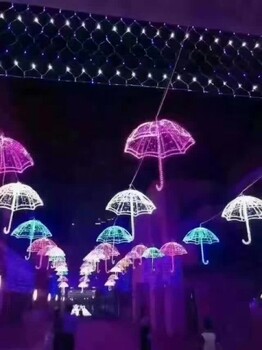 扬州国际灯光节制作厂家它是一种动态艺术炫目震撼的灯海设计策划