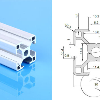 欧标3030轻型铝型材框架定做铝型材配件批发