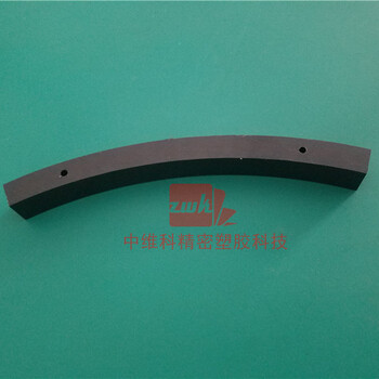 黑色POM塑料板铣台阶黑色POM精密CNC加工黑色POM开孔加工
