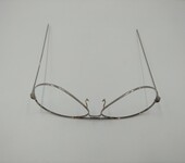 深圳南山不锈钢眼镜框激光刻字加工金属眼镜架激光雕刻加工厂家-满海激光