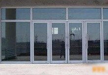 太原万柏林玻璃门厂家安装维修各种钢化玻璃门自动门图片0
