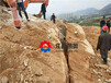 锦州山体开采解体基坑开石器裂岩机小型的劈裂机