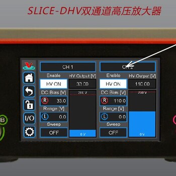 SLICE-DHV双通道高压放大器