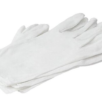 纯棉手套，12双一包，实验用