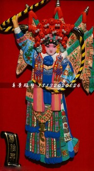 穆桂英浮雕玻璃钢彩绘戏剧人物