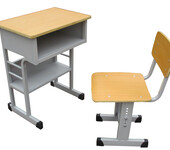 单人课桌椅规格钢木课桌椅原装现货