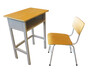 买课桌椅学生优质钢木课桌凳选择华鑫家俱