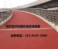 揚州拓彩地坪公司施工彩色防滑路面及環氧壓模地坪