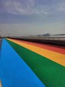 陶瓷顆粒路面費(fèi)用，南京彩色陶瓷顆粒地面廠家