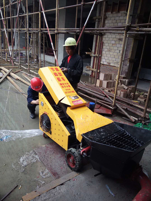 萍乡建筑上运送混凝土二次结构泵自拌料也可以