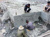 青海海北藏族开挖基础土石方方案劈裂机一天多少方