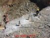 渠县隧道掘进挖石头玄武岩破碎液压劈裂机-能用多久
