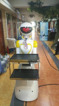 餐厅送餐机器人服务员端菜迎宾接待智能机器人