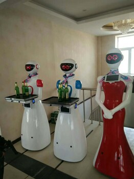 機(jī)器人代替人工做服務(wù)員濰坊威朗智能機(jī)器人送餐端菜迎賓機(jī)器人廠家
