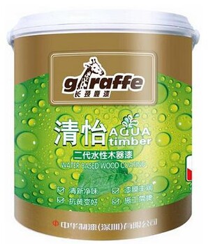 长颈鹿清怡二代水性木器漆2.5kg