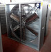 Large air volume square exhaust fan for dedusting in Changge Workshop