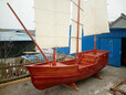 小型帆船海盗船仿古装饰木船古战船模型