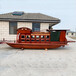 江南木船定制浙江嘉兴南湖红船道具装饰木船比例制作