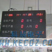 武汉科辰电子厂家车间产品生产管理看板电子看板