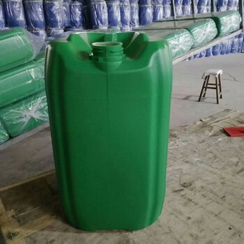 山东威海文登区25公斤20升耐酸碱防腐塑料桶25l葡萄糖酸钠运输桶20公斤扁方桶