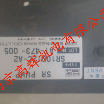 日本进口SR油泵气动泵SR70-16-A1江苏南京代理商