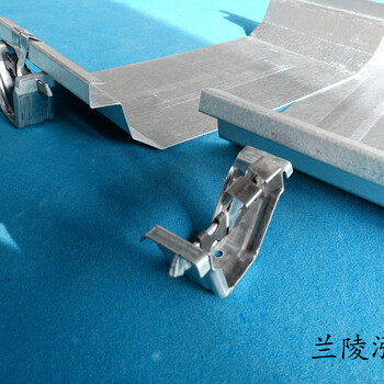 萍乡铝镁锰板固定支座-固定防滑紧扣夹,100高支座