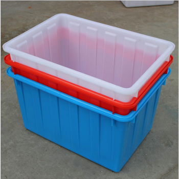 供应160L方形塑料水箱养殖冷冻箱颜色可选食品级加厚塑料水箱