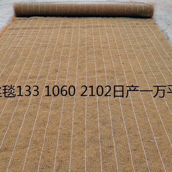 植生毯植被毯椰丝毯抗冲生物毯膨润土防水毯椰丝毯
