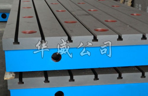 河北铸铁平板华威机械优质产品铸铁平台