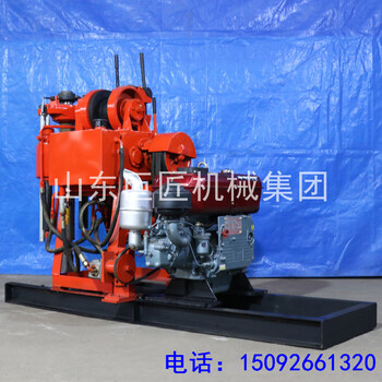 产品升级XY-200液压岩芯钻机200米打井机来自机械之乡的工艺