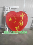 现货亚克力发光中国结户外防水太阳能路灯挂件1.6米LED中国结灯笼