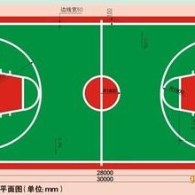 广州市萝岗区专业篮球场地坪漆工程公司