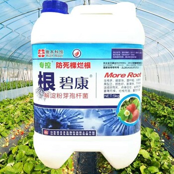 草莓瓜果蔬菜微生物菌肥强力生根改善土壤环境抗重茬芽孢杆菌防烂根