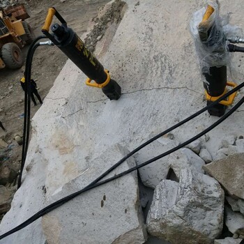 采石场开采大块岩石劈裂机当地代理商