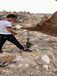 大型土方开挖施工破石头机器汉中汉台区制造厂家