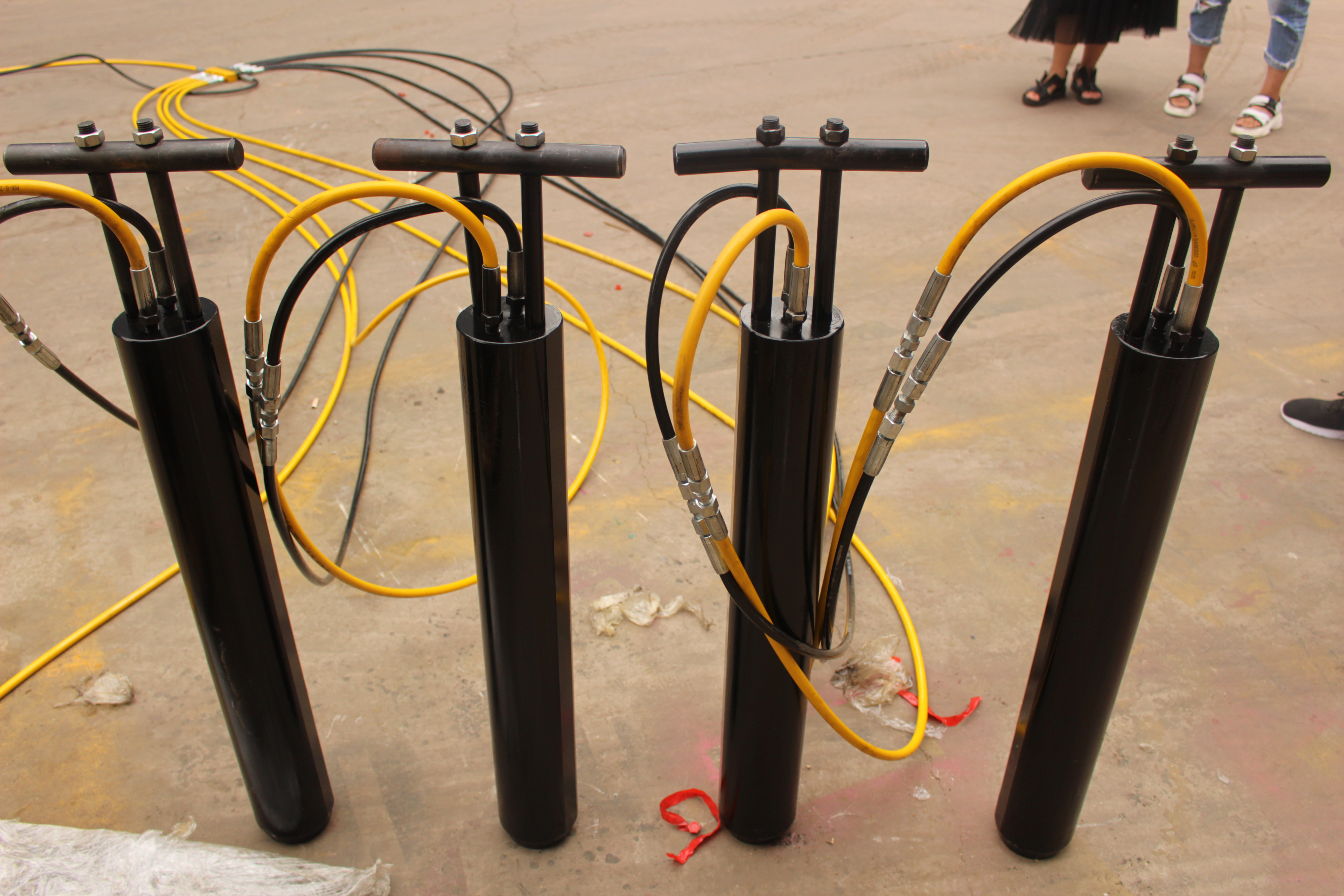 嘉興平湖市露天管溝開挖罄石破石機械不易損壞破石機