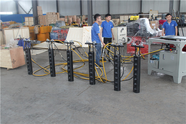 河南駐馬店搗機(jī)打不動(dòng)石頭的怎么開采出租租賃裂石器