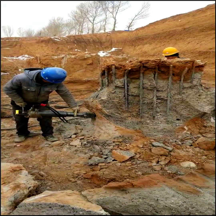 宿迁宿豫区开采破石机器当地代理商挖地下室岩石