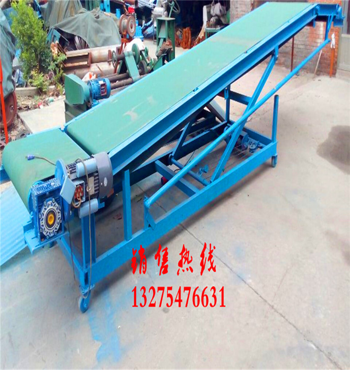 江西景德镇移动式石料装卸运输机环保卸料车用皮带机多功能
