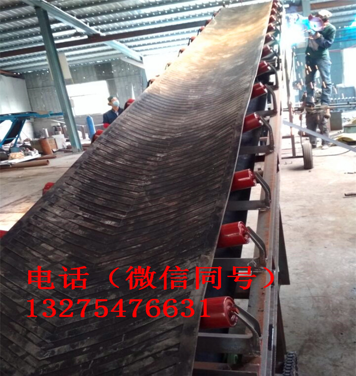 通化工地输送沙土石子碳钢材质非标订做皮带机加工