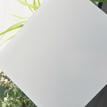 陕西奶白色耐力板乳白色PC板白色耐力板广告灯箱板材