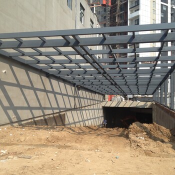 停车棚膜结构耐力板钢结构雨棚网架钢构耐力板长宽任意定制
