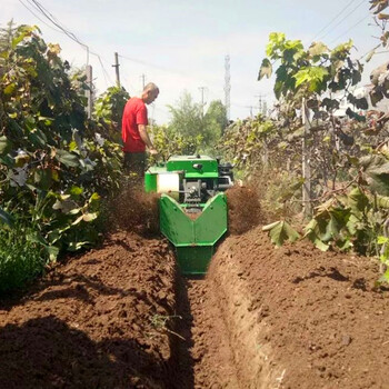 农用小型施肥机新款履带开沟施肥机