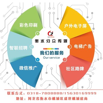 衡水分众传媒有限公司主营电子屏广告