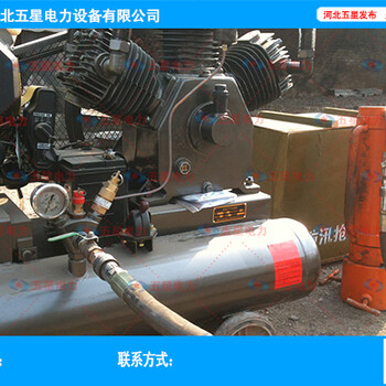 四川救援便携打桩机生产厂家便携式防汛抢险气动植桩机价格