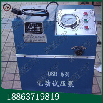 甘肃生产6DSB箱式电动试压泵电动消防管道试压泵价格低产品好