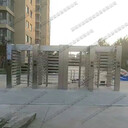 定制工地全高轉(zhuǎn)閘雙通道建筑工地勞務(wù)實(shí)名制全高閘LED全高旋轉(zhuǎn)閘
