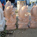 石雕鱼喷泉-鲤鱼雕塑厂家