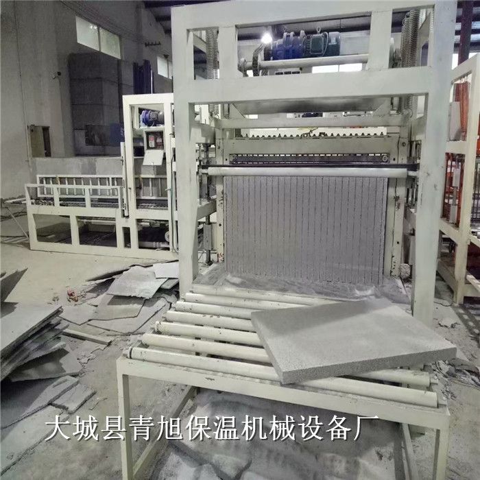 上海发泡水泥板设备全套水发泡板切割机价格及生产方式